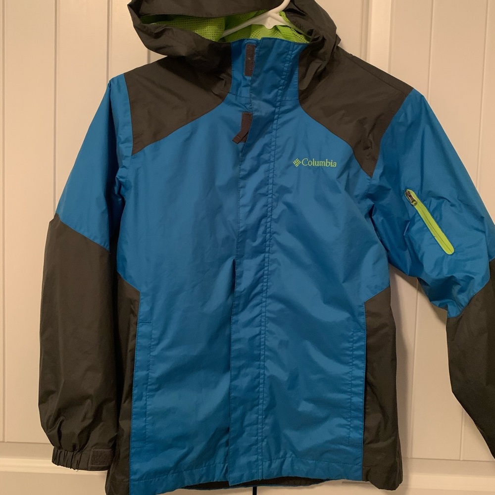Columbia Youth Rain Jacket (Size 10/12)